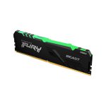 رم کینگستون مدل Fury Beast RGB 32GB (1x32GB) 3200Mhz DDR4 CL18