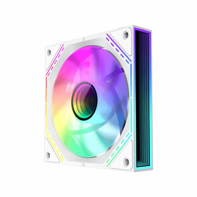 فن کیس گیمینگ گیم مکس مدل FN12A-S3I-W 4 فن کیس گیمینگ گیم مکس مدل FN12A-S3I-W