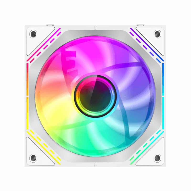 فن کیس گیمینگ گیم مکس مدل FN12A-S3I-W 5 فن کیس گیمینگ گیم مکس مدل FN12A-S3I-W