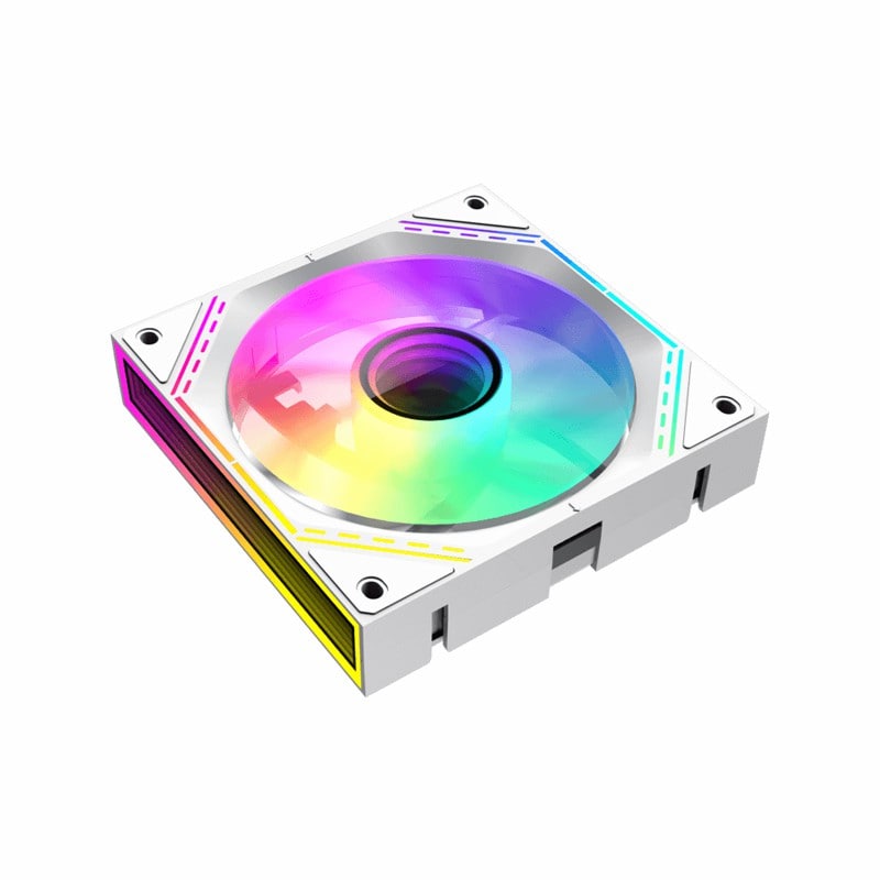 فن کیس گیمینگ گیم مکس مدل FN12A-S3I-W 6 فن کیس گیمینگ گیم مکس مدل FN12A-S3I-W