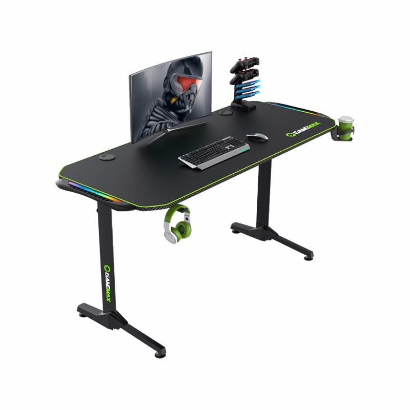 میز گیمینگ گیم مکس مدل D140 Carbon RGB 5 میز گیمینگ گیم مکس مدل D140 Carbon RGB