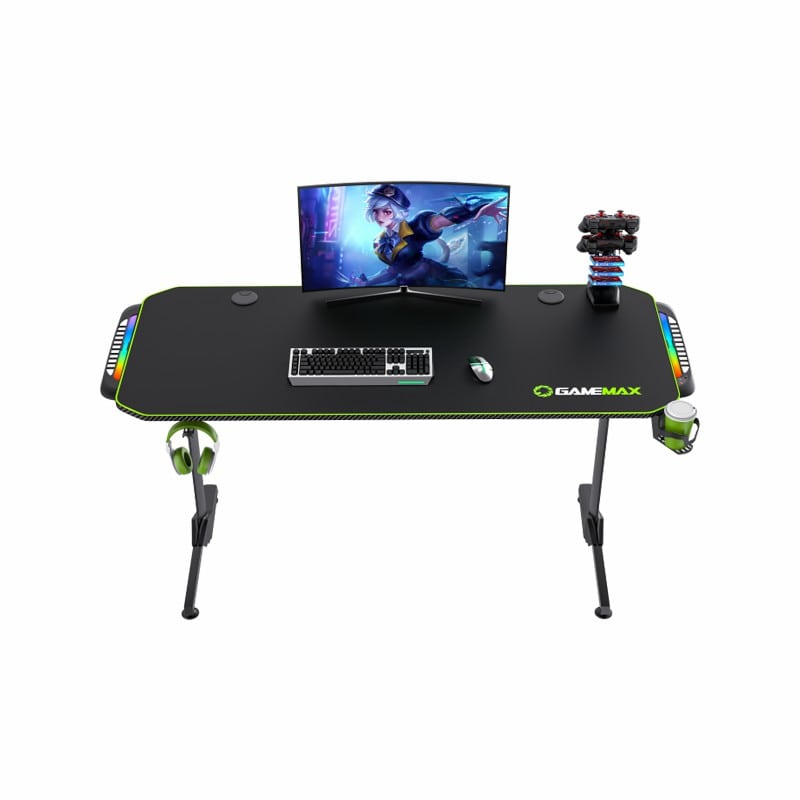 میز گیمینگ گیم مکس مدل D140 Carbon RGB 6 میز گیمینگ گیم مکس مدل D140 Carbon RGB