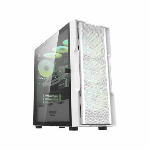 کیس کامپیوتر دارک فلش مدل DK431 Mesh E-ATX WH
