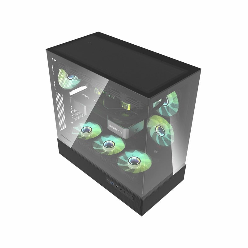 کیس کامپیوتر دارک فلش مدل DPX90 ATX 3 Fan Argb 5 کیس کامپیوتر دارک فلش مدل DPX90 ATX
