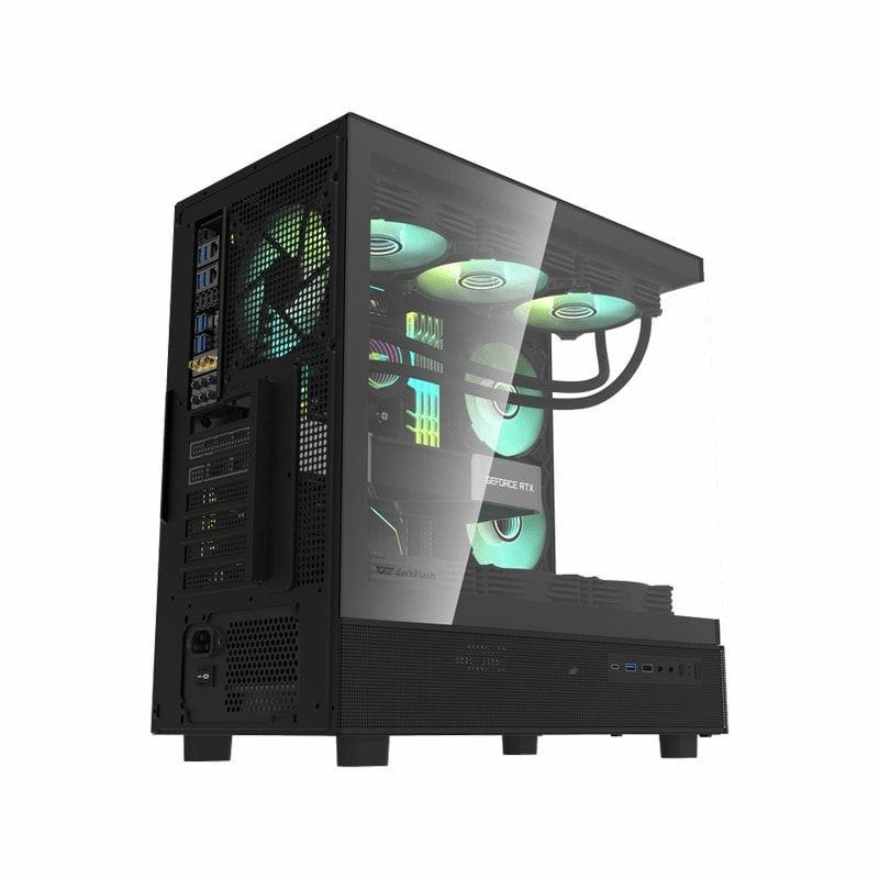 کیس کامپیوتر دارک فلش مدل DPX90 ATX 3 Fan Argb 6 کیس کامپیوتر دارک فلش مدل DPX90 ATX