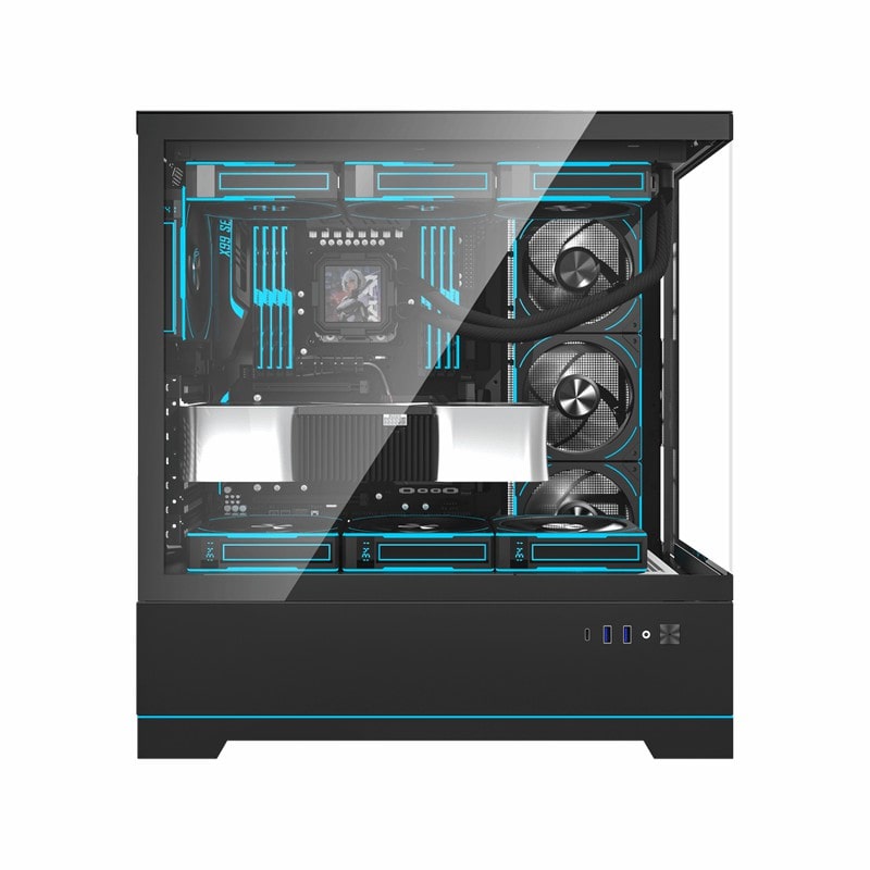 کیس کامپیوتر دارک فلش مدل DY451 Pro ATX 4 کیس کامپیوتر دارک فلش مدل DY451 Pro ATX