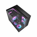کیس کامپیوتر دارک فلش مدل TH285M M-ATX