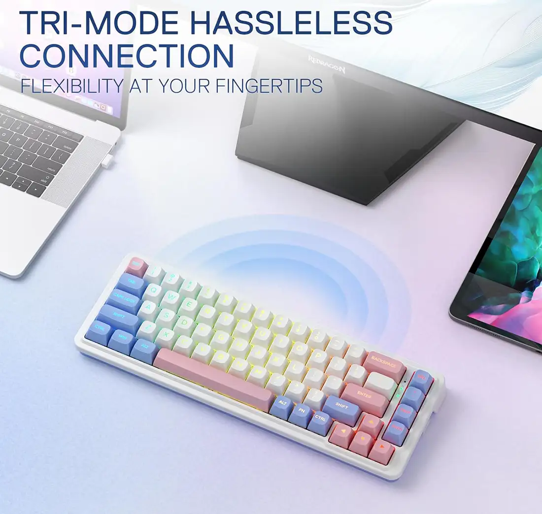کیبورد گیمینگ ردراگون K709 PRO WBP RGB