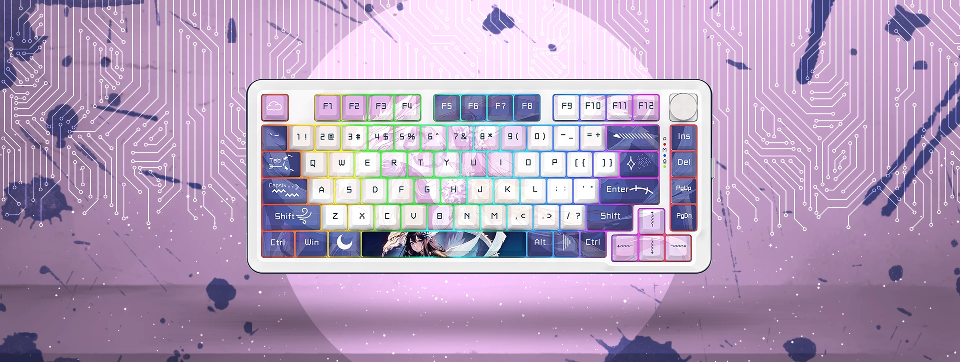 کیبورد گیمینگ Cyrus PRO K681 ACG RGB