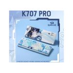 کیبورد بی سیم/باسیم مکانیکال گیمینگ ردراگون مدل K707 AK PRO RGB 12 کیبورد بی سیمباسیم مکانیکال گیمینگ ردراگون مدل K707 AK PRO RGB