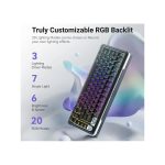 کیبورد بی سیمباسیم گیمینگ ردراگون مدل K708 PRO RGB