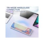 کیبورد بی سیمباسیم گیمینگ ردراگون مدل NOVA K709 PRO WBP RGB
