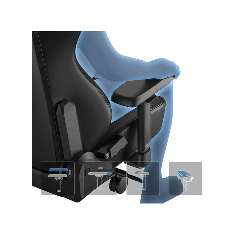 صندلی گیمینگ دی ایکس ریسر مدل Craft Series 2025 XL Black Red 8 صندلی گیمینگ دی ایکس ریسر مدل Craft Series 2025 XL Black Red