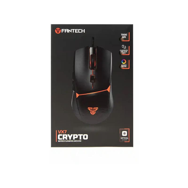 موس گیمینگ فنتک مدل CRYPTO VX7 5 موس گیمینگ فنتک مدل CRYPTO VX7