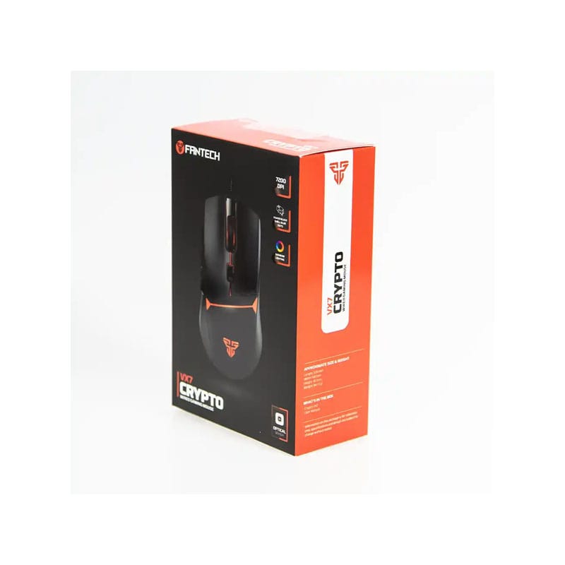 موس گیمینگ فنتک مدل CRYPTO VX7 7 موس گیمینگ فنتک مدل CRYPTO VX7