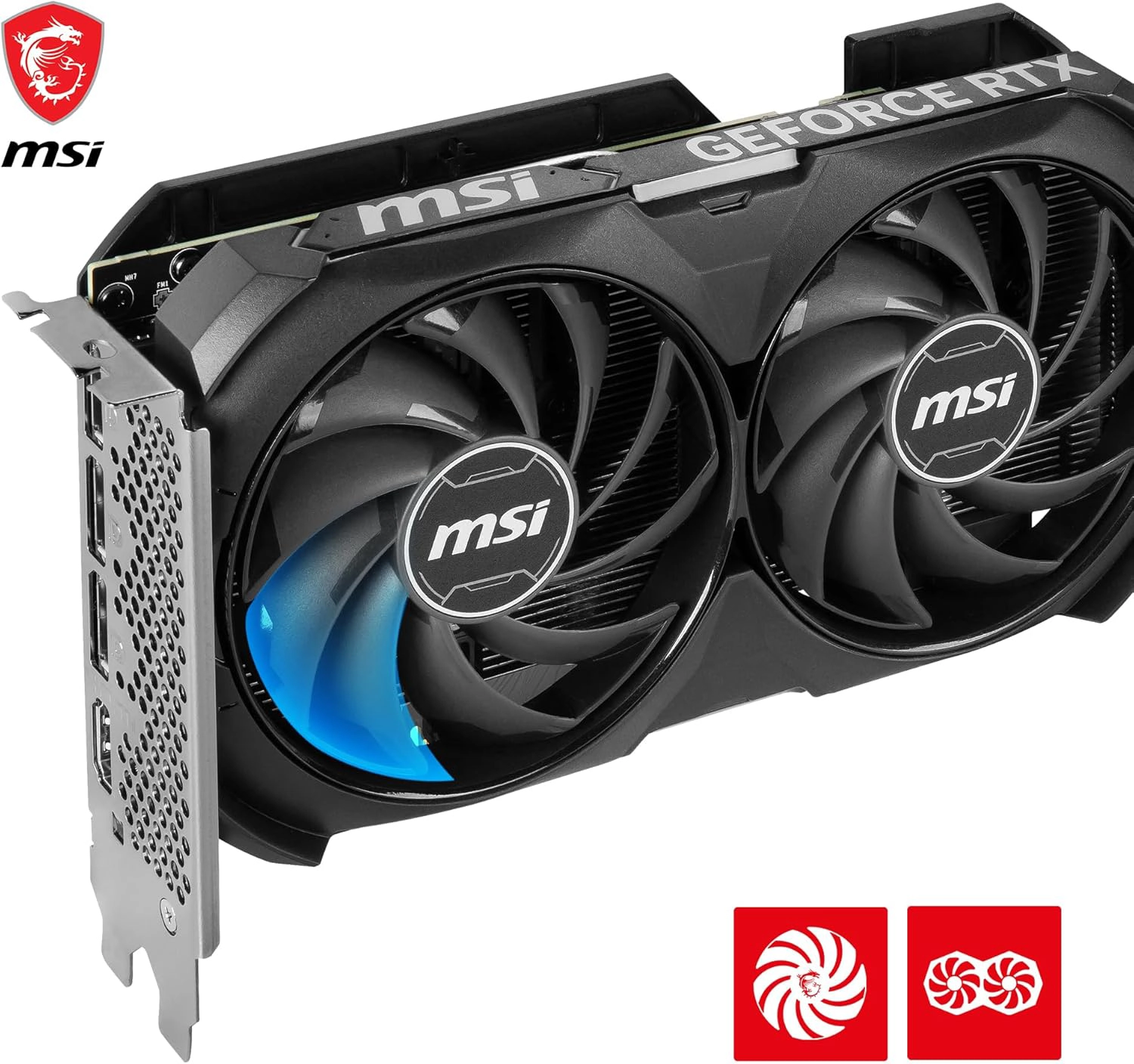 کارت گرافیک ام اس آی GeForce RTX4060 Ti VENTUS 2X 8GB OC GDDR6 15 کارت گرافیک MSI RTX4060 Ti VENTUS 2X 8GB OC