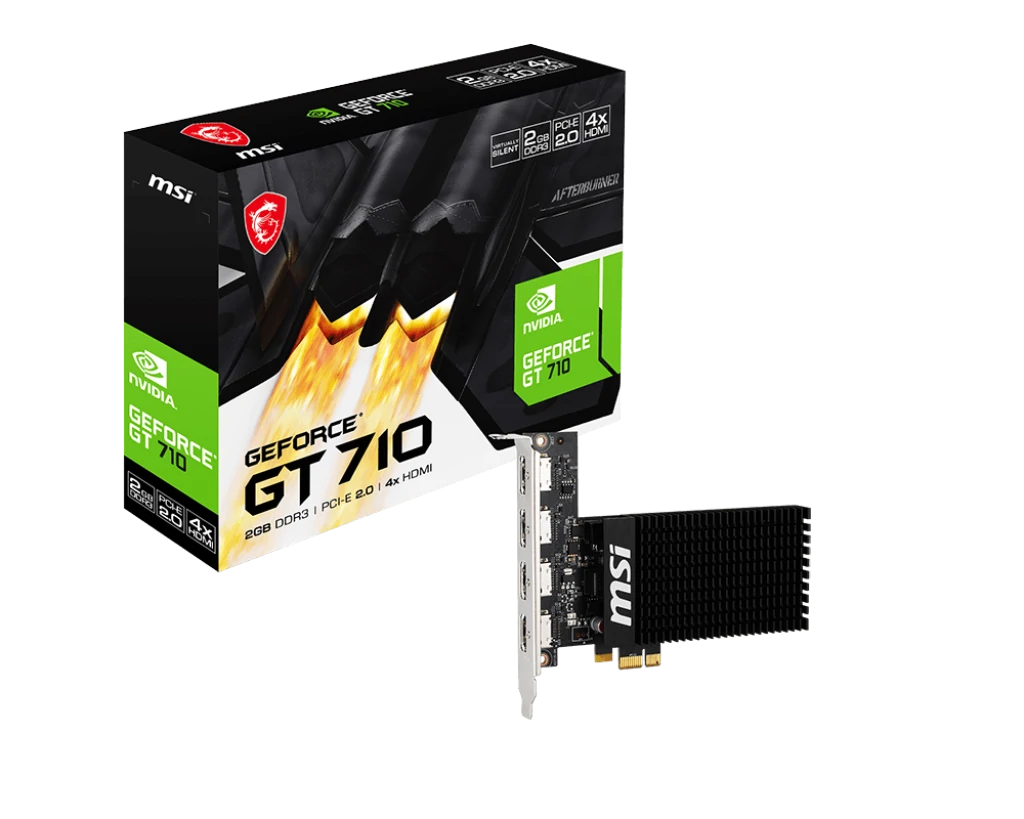 کارت گرافیک MSI GT710 2GD3H 4HDMI