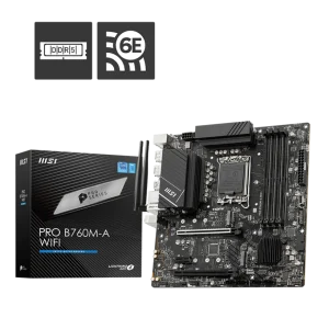 مادربرد ام اس آی PRO B760M-A WIFI D5