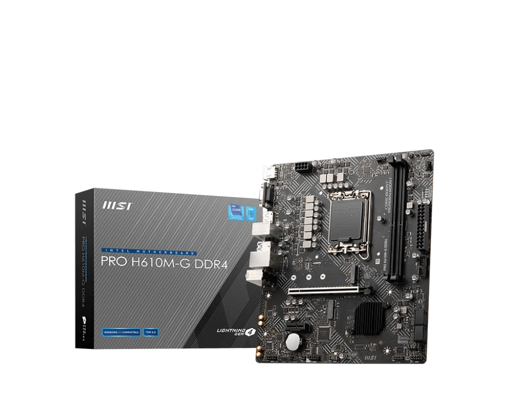 مادربرد ام اس آی MSI PRO H610M-G DDR4