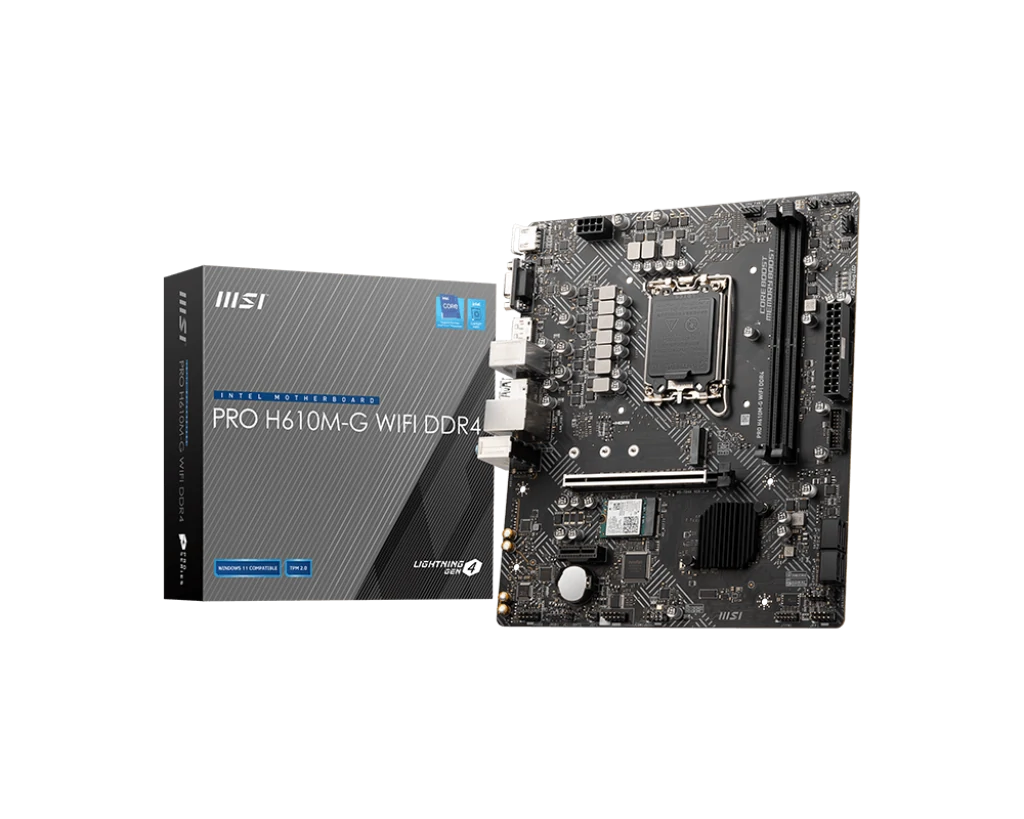 مادربرد ام اس آی MSI PRO H610M-G WIFI DDR4