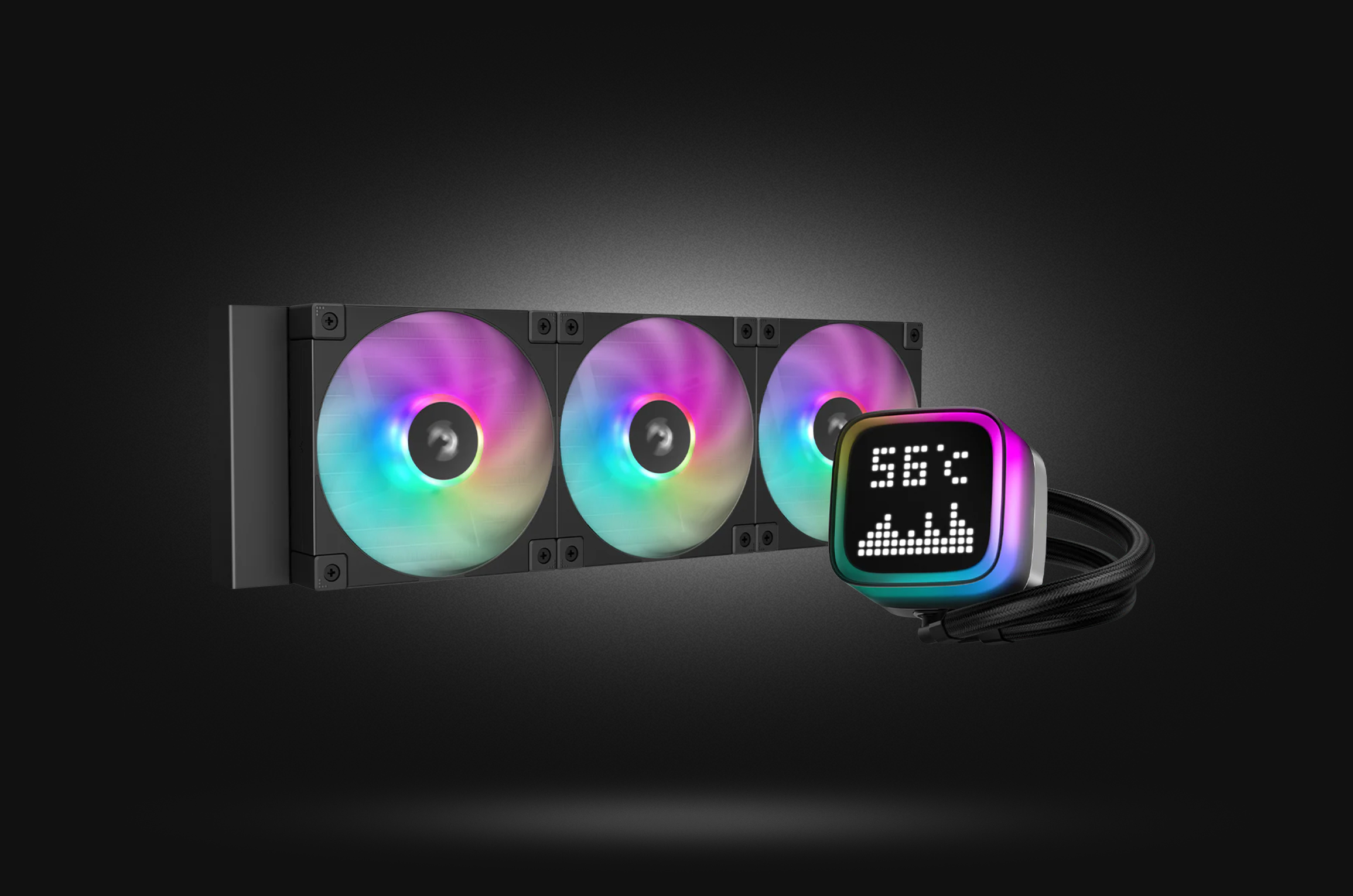 خنک‌کننده مایع پردازنده DeepCool LP360 ARGB