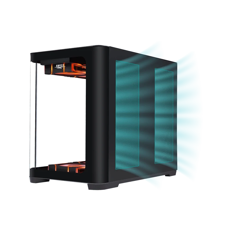 کیس گیمینگ اوست AWEST GT-AQ18-MB 7 کیس گیمینگ اوست AWEST GT-AQ18-MB