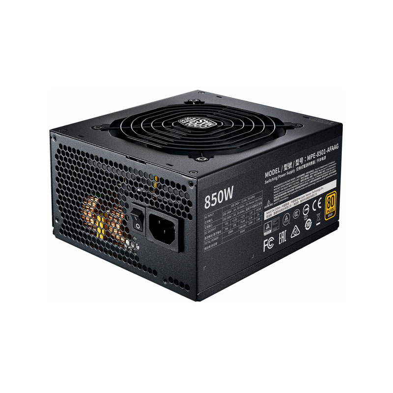 پاور کولر مستر Cooler Master MWE GOLD 850 V2 – Full Modular 6 پاور کولر مستر Cooler Master MWE GOLD 850 V2 – Full Modular