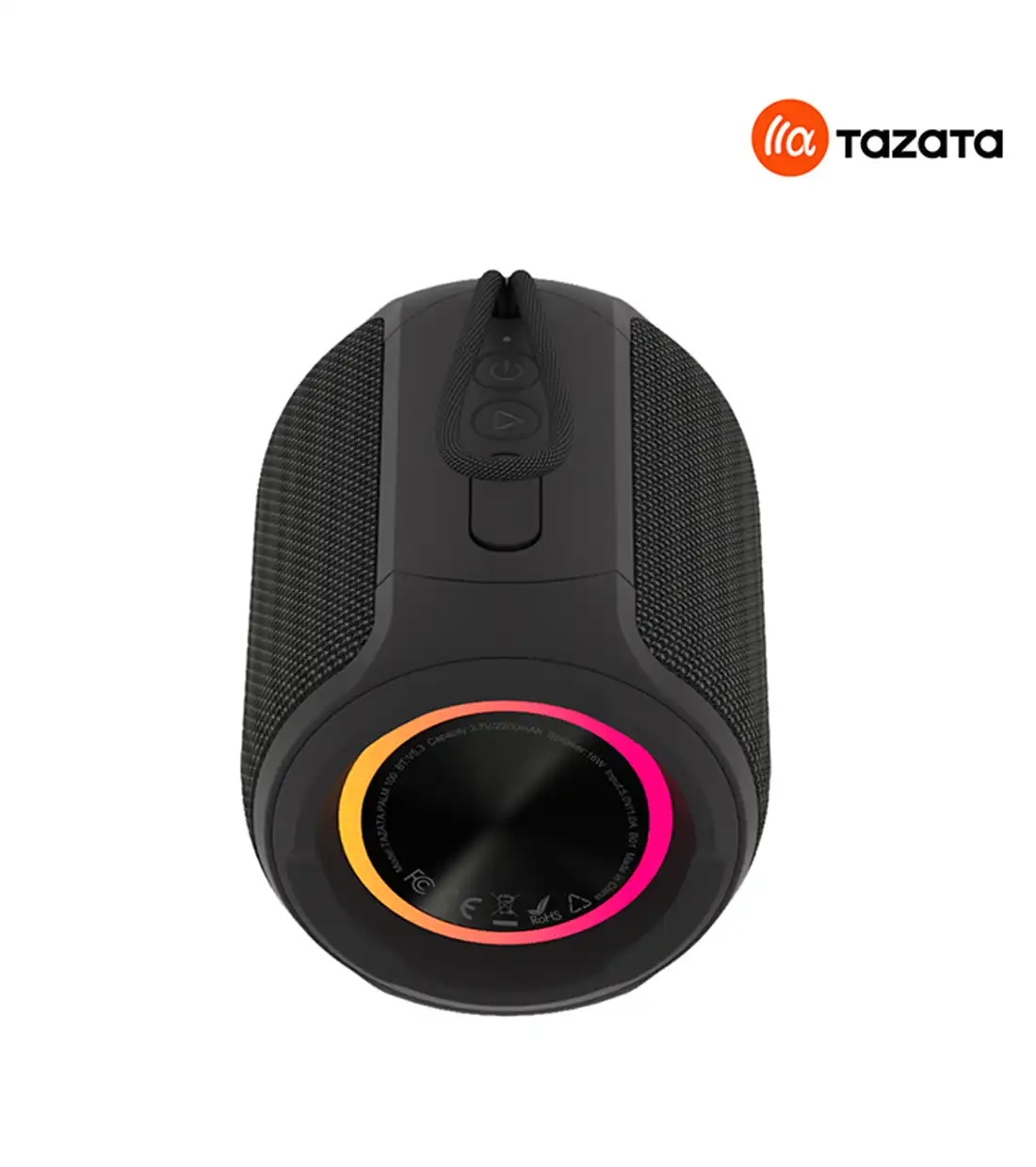 اسپیکر قابل حمل تازاتا PALM 100 Black 4 PALM 100