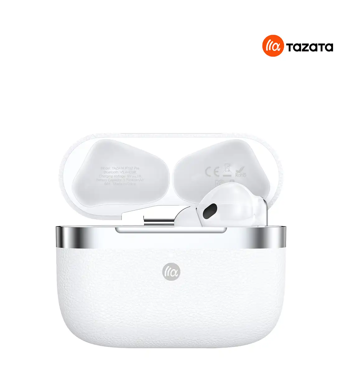 هندزفری بلوتوثی تازاتا P102 PRO White 5 TAZATA P102 PRO White