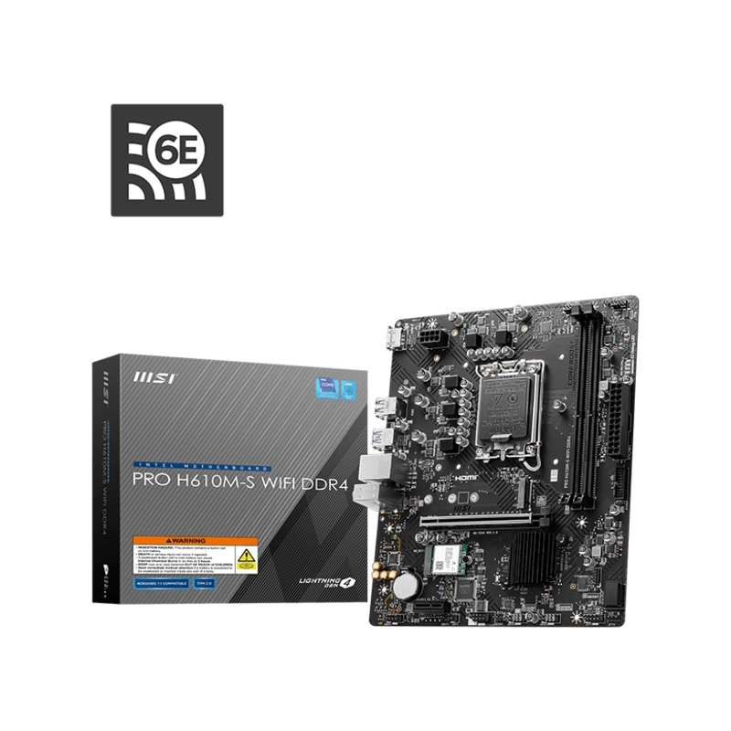 مادربرد ام اس آی PRO H610M-S WIFI DDR4