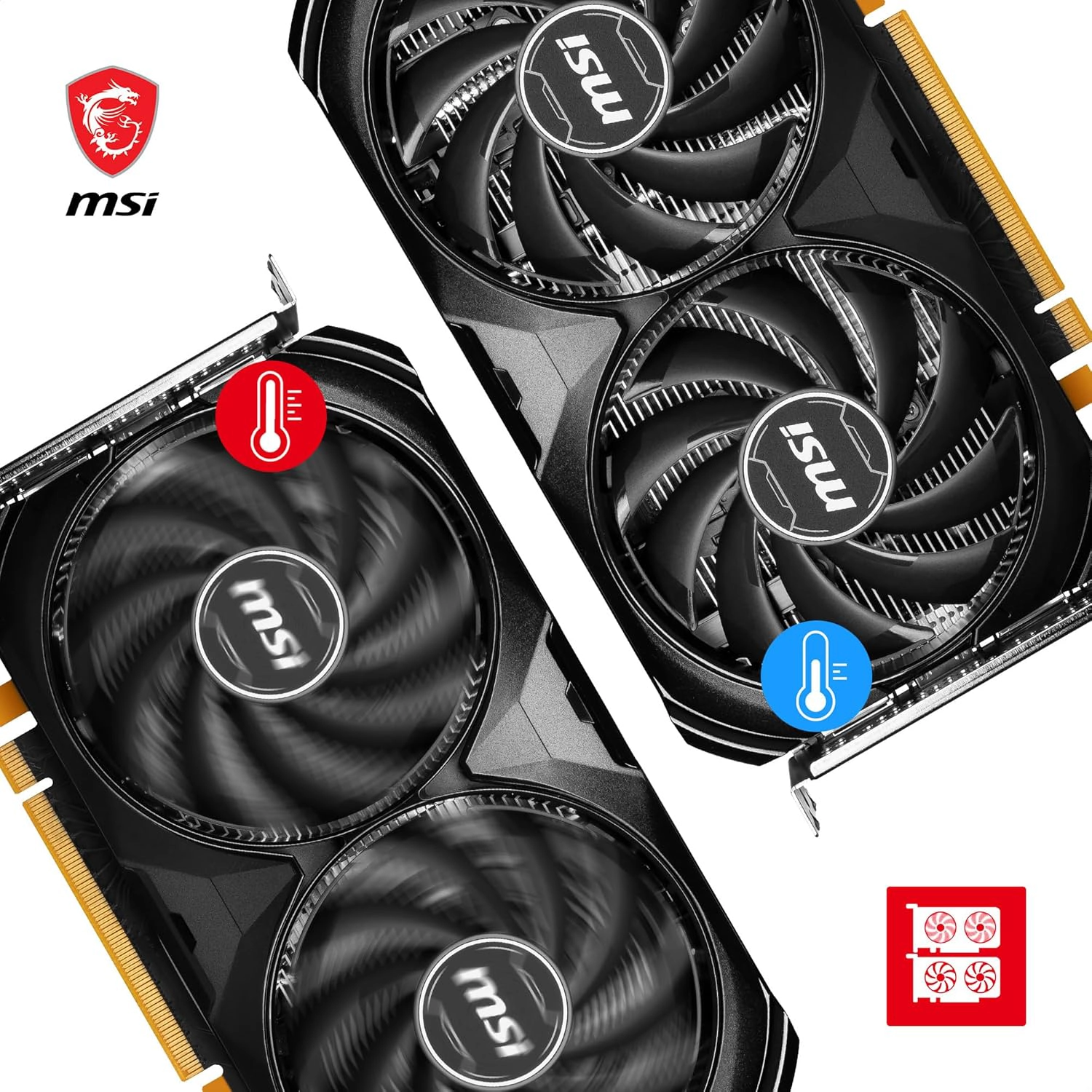 کارت گرافیک MSI RTX4060 Ti VENTUS 2X 16G OC