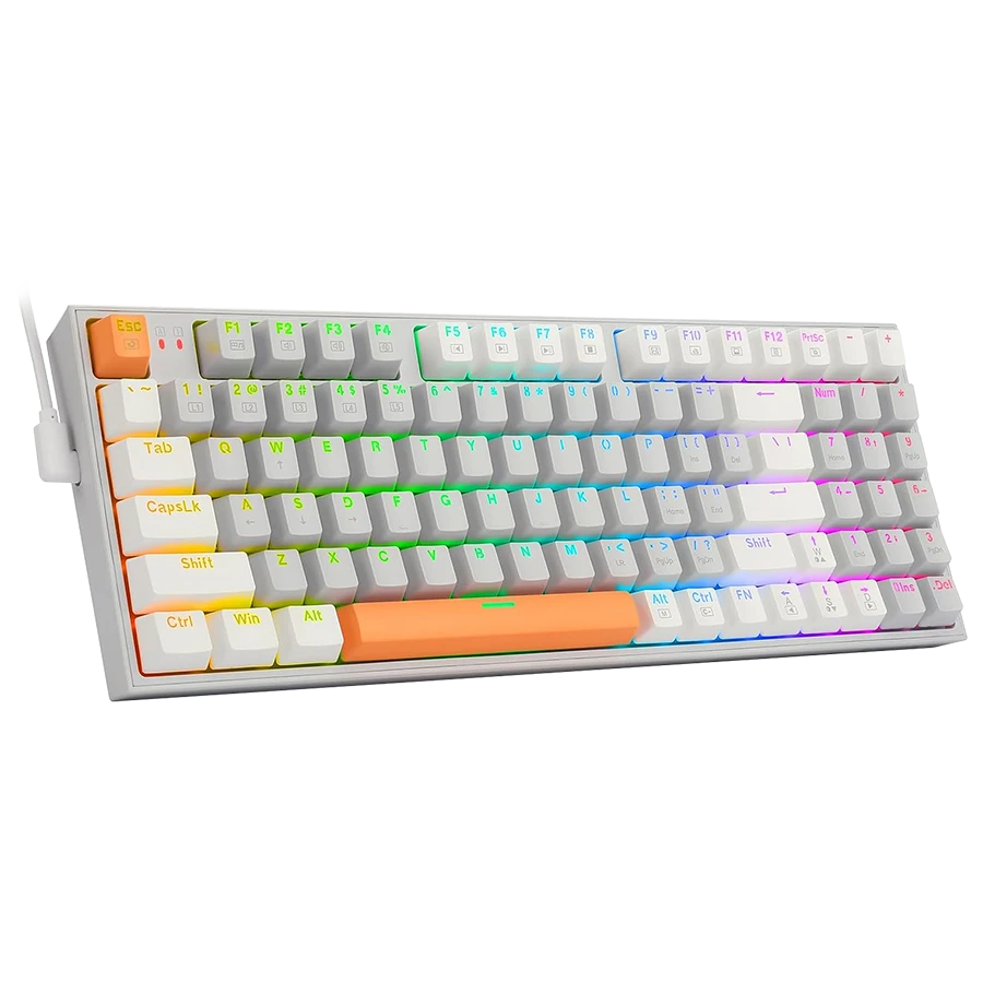 کیبورد مکانیکال گیمینگ ردراگون مدل Kitava K636 GWO RGB سوئیچ قرمز 3 کیبورد گیمینگ ردراگون Kitava K636 GWO RGB