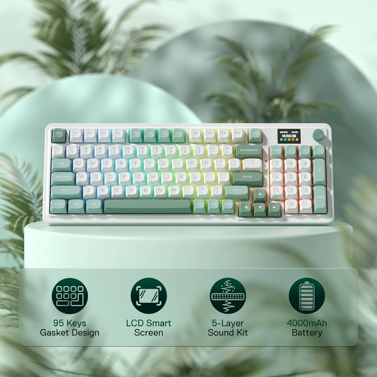 کیبورد گیمینگ ردراگون GALATIN K719 WG PRO