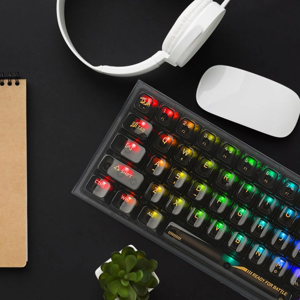 کیبورد گیمینگ Redragon K617 CTP RGB