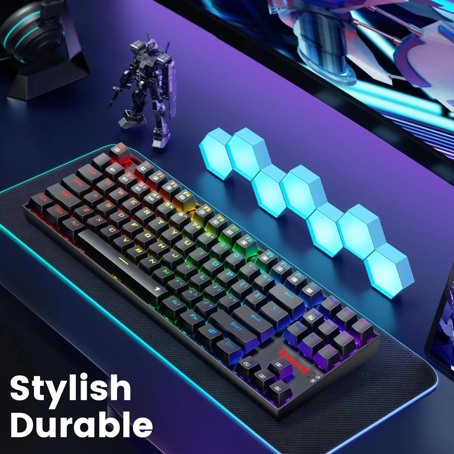 کیبورد گیمینگ ردراگون KUMARA K552 RGB
