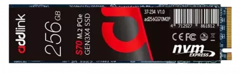 اس اس دی ادلینک Addlink S70 Lite 256GB NVMe M.2 2 Addlink S70 Lite 256GB