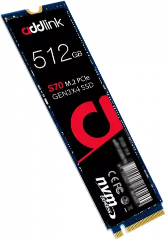 اس اس دی ادلینک Addlink S70 Lite 512GB NVMe M.2 1 Addlink S70 Lite 512GB