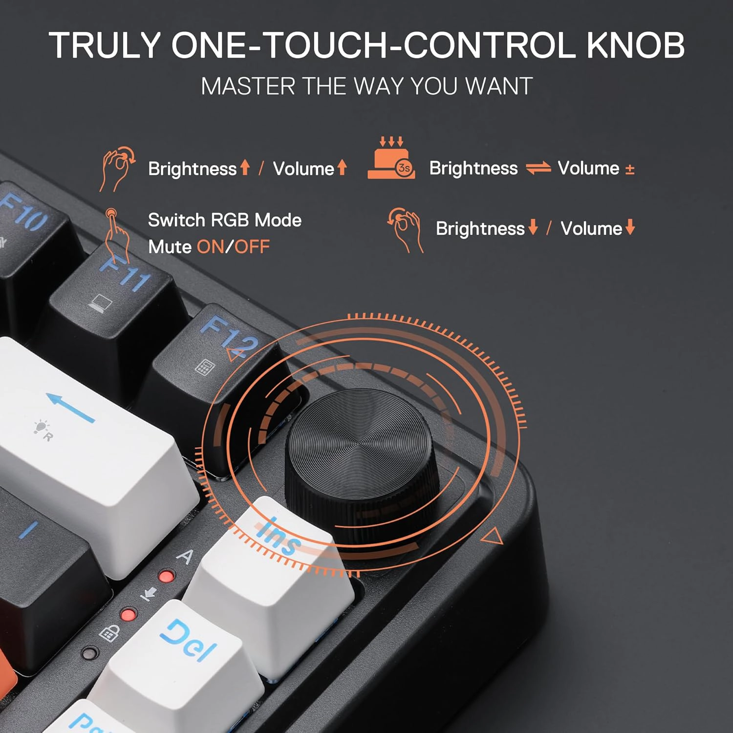کیبورد گیمینگ Redragon Landshaker K714 BWO RGB