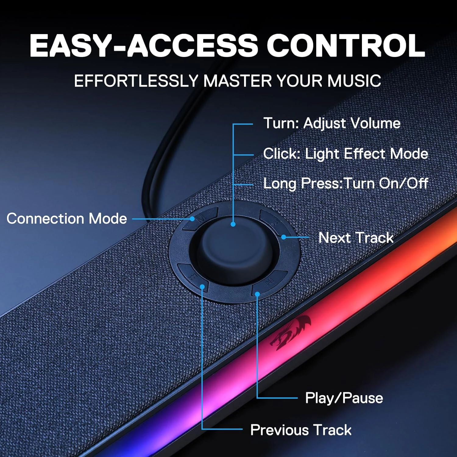 ساندبار ردراگون NEO GS515 RGB