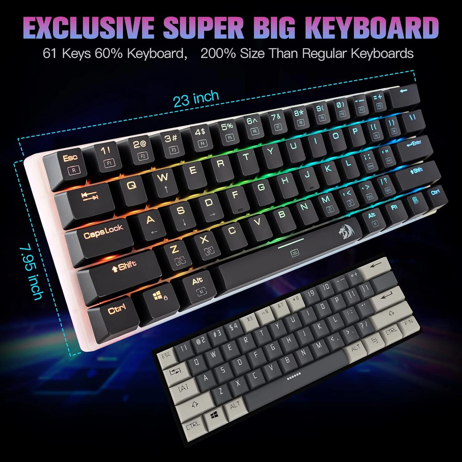 کیبورد گیمینگ ردراگون Alien K605