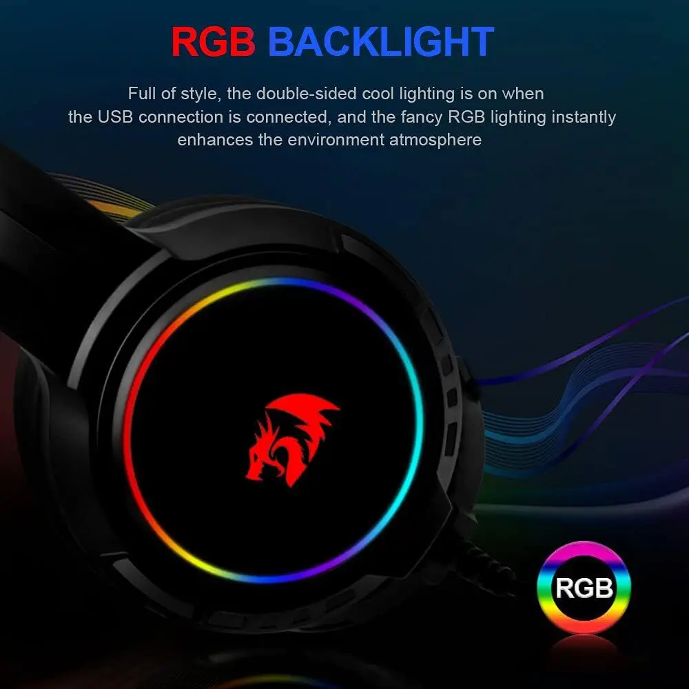 هدست گیمینگ Redragon H270B Mento