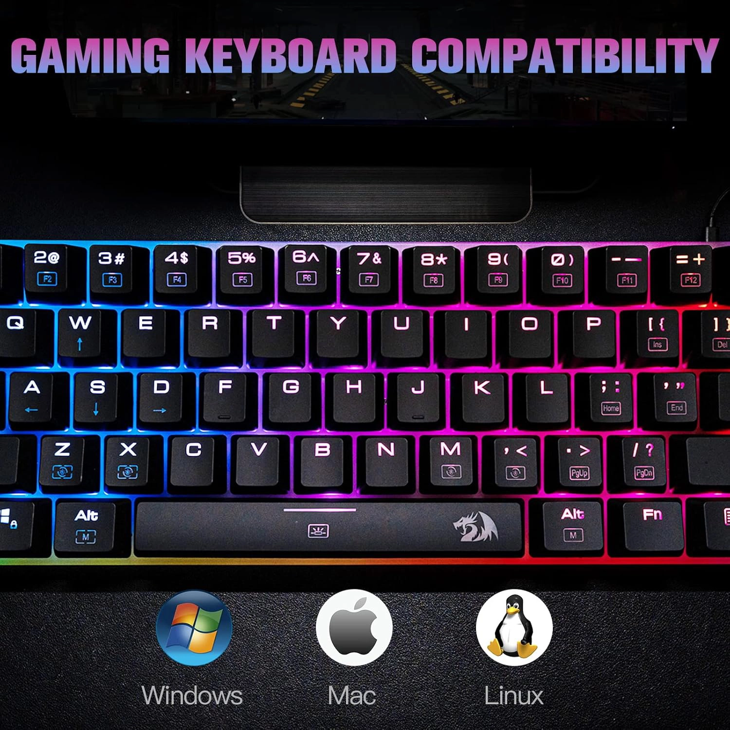 کیبورد گیمینگ ردراگون Alien K605