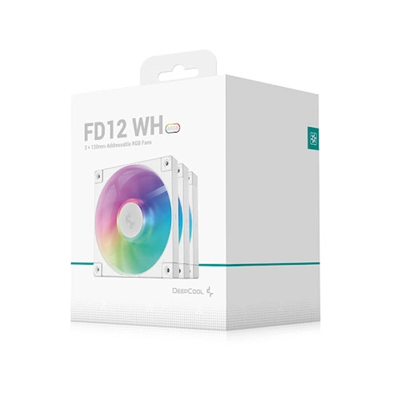 فن کیس دیپ کول FD12 ARGB WH بسته 3 عددی 3 FD12 ARGB WH
