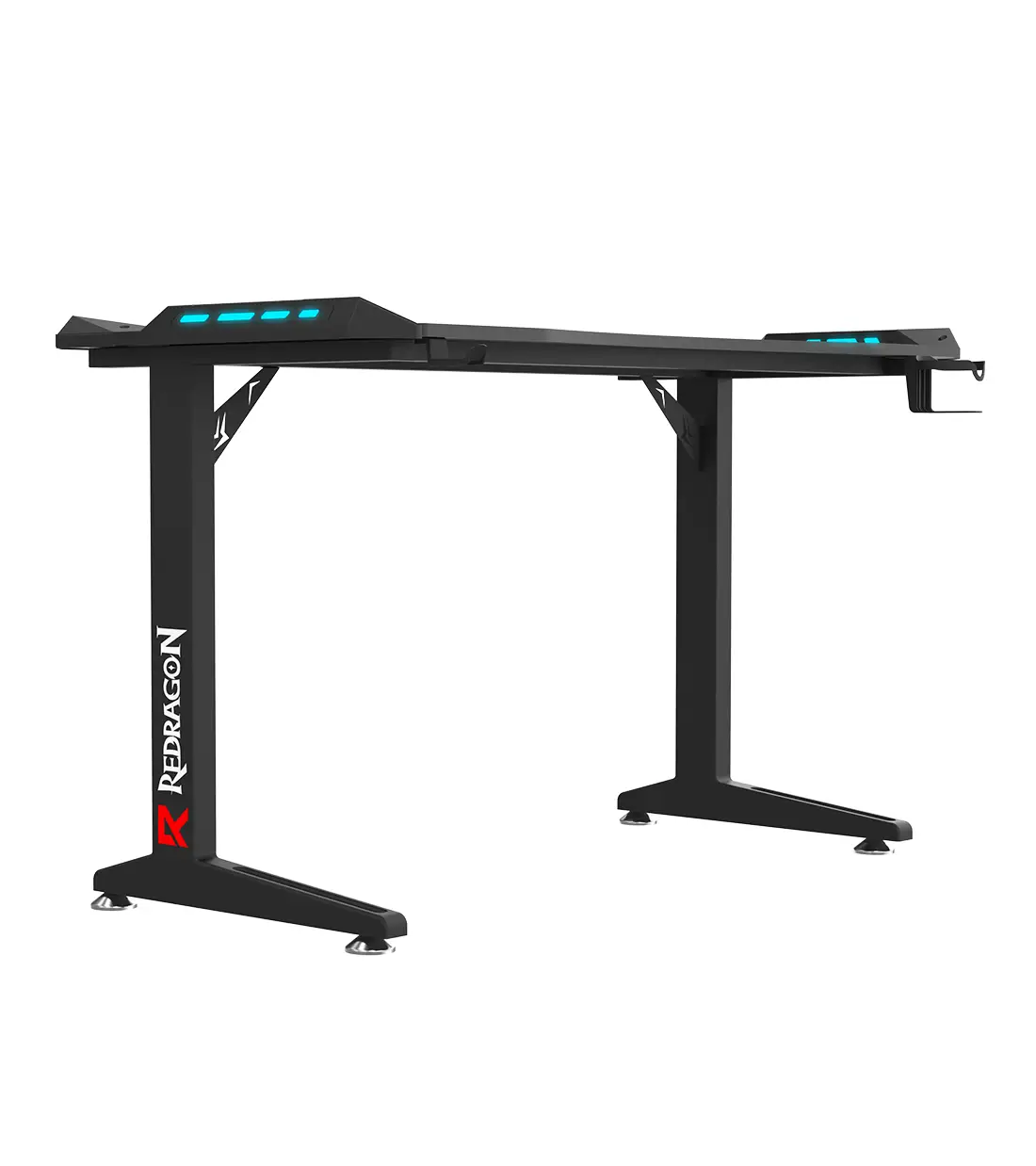 میز گیمینگ ردراگون GD-3101BK 140cm LED 7 میز گیمینگ ردراگون GD-3101BK 140cm LED