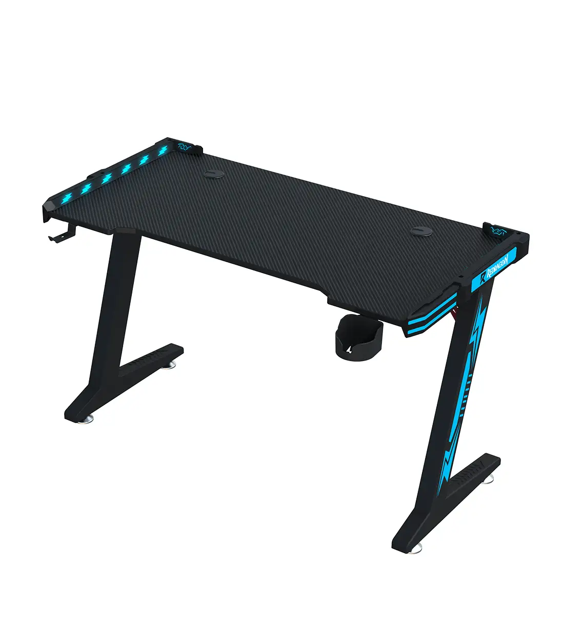 میز گیمینگ ردراگون GD-3112B 140cm LED 3 میز گیمینگ ردراگون GD-3112B 140cm LED