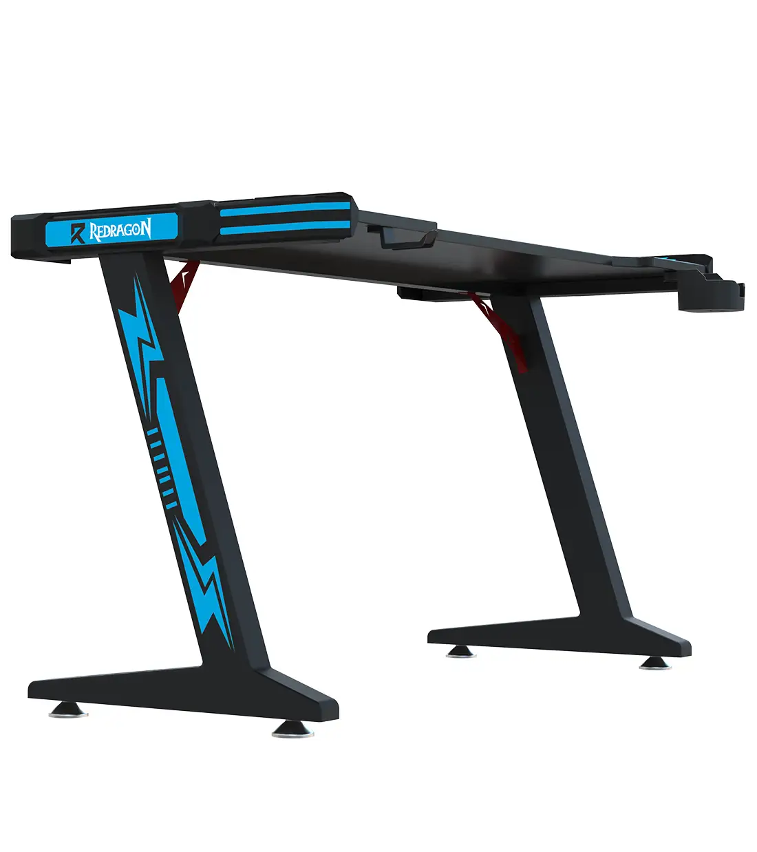 میز گیمینگ ردراگون GD-3112B 140cm LED 5 میز گیمینگ ردراگون GD-3112B 140cm LED