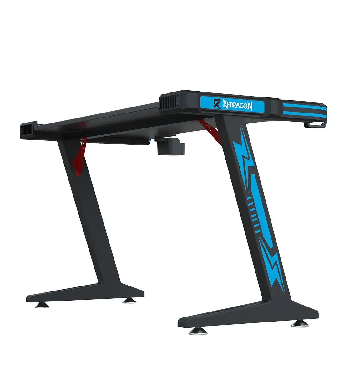 میز گیمینگ ردراگون GD-3112B 140cm LED 6 میز گیمینگ ردراگون GD-3112B 140cm LED
