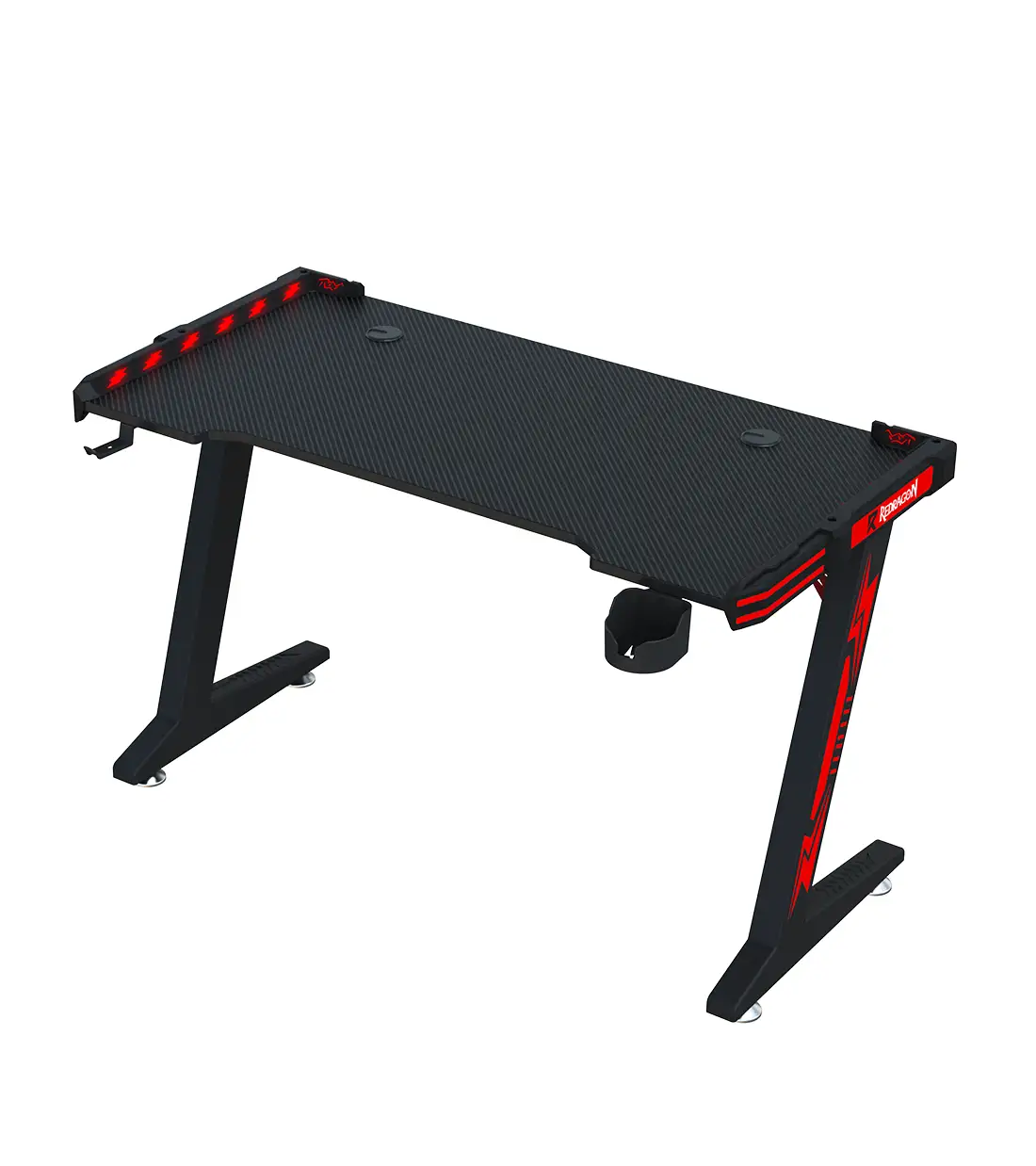 میز گیمینگ ردراگون GD-3112R 140cm LED 8 میز گیمینگ ردراگون GD-3112R 140cm LED