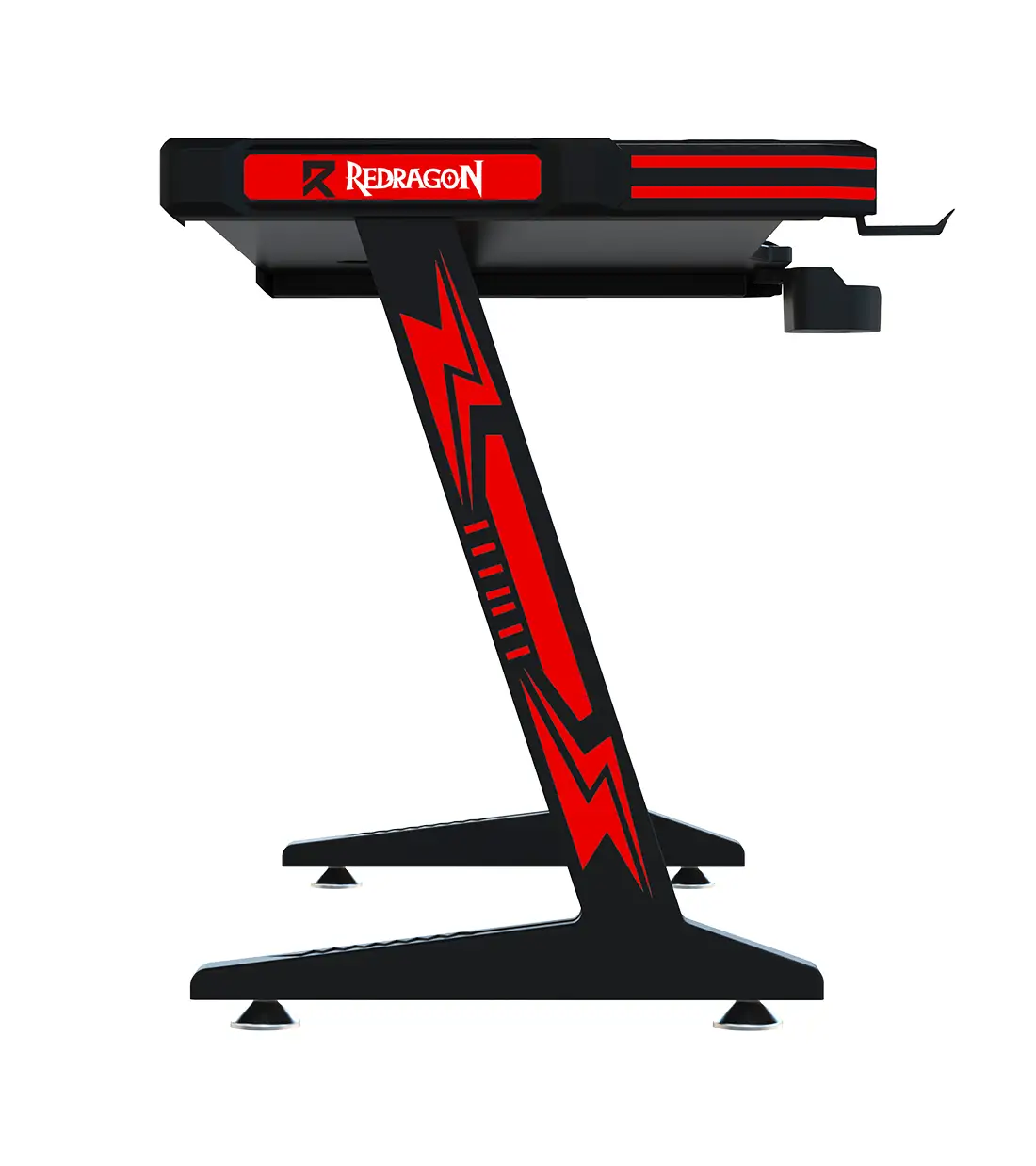 میز گیمینگ ردراگون GD-3112R 140cm LED 3 میز گیمینگ ردراگون GD-3112R 140cm LED