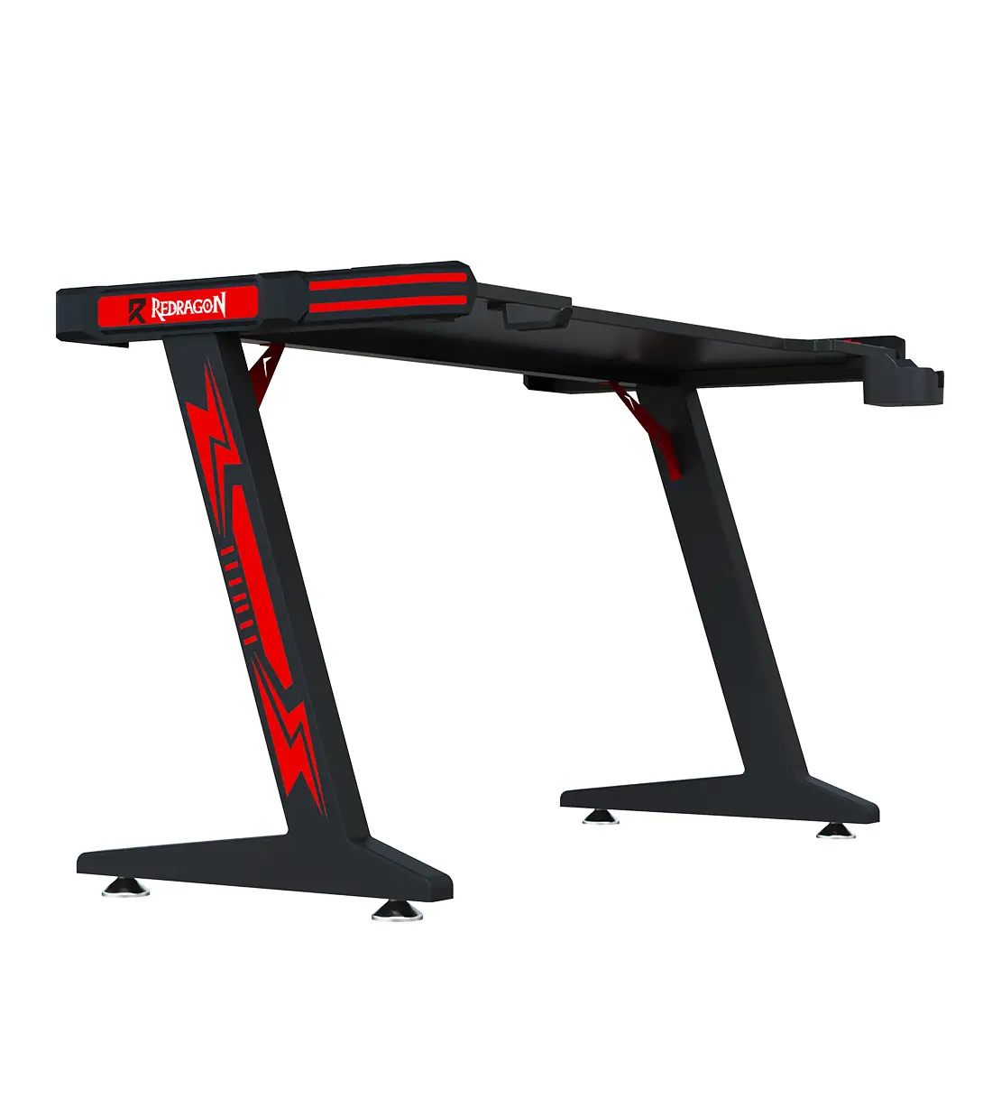 میز گیمینگ ردراگون GD-3112R 140cm LED 4 میز گیمینگ ردراگون GD-3112R 140cm LED